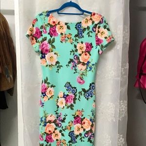 Va Va Voom Floral Wiggle Dress